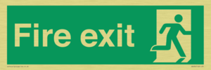 Final fire exit